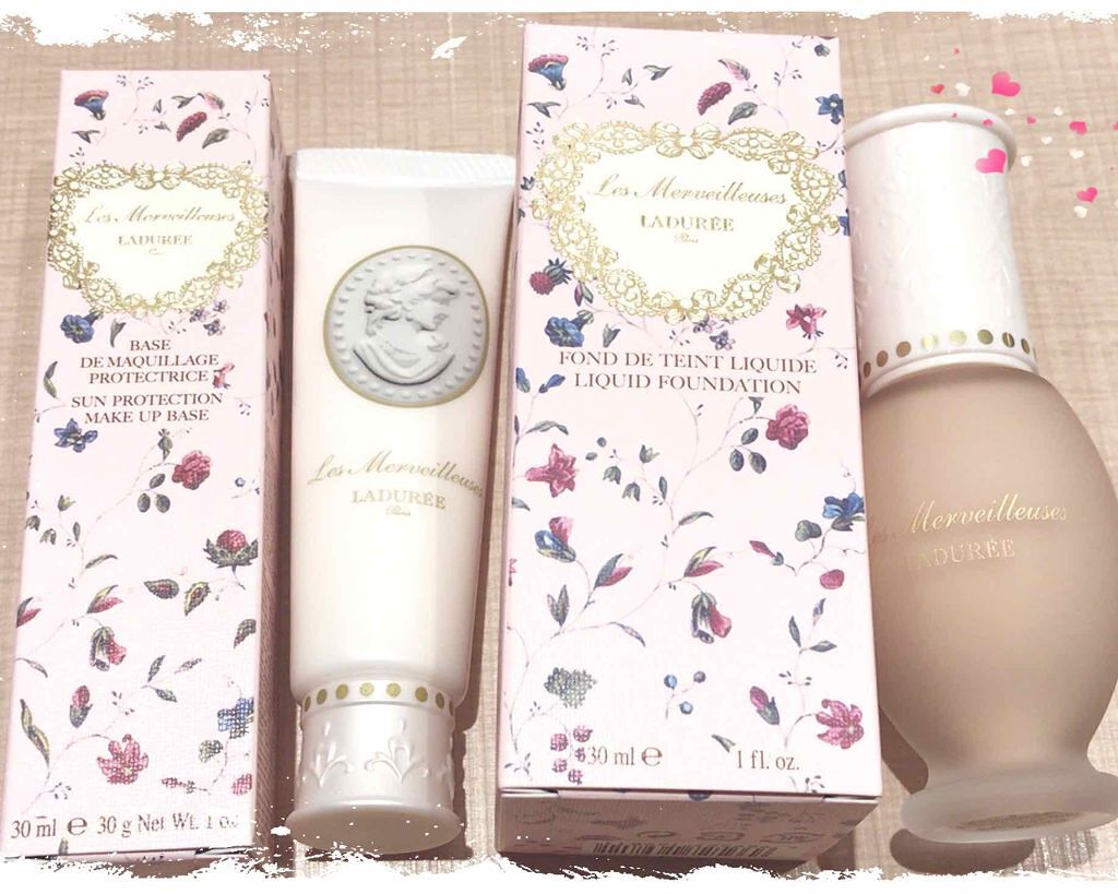 サンプロテクション メイクアップ ベース/レ・メルヴェイユーズ ラデュレ/化粧下地を使ったクチコミ（1枚目）