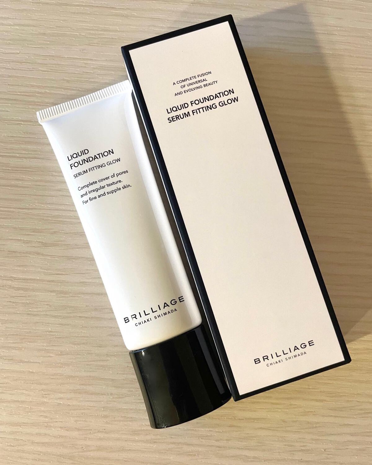 リキッドファンデーション セラム フィッティング グロウ/ブリリアージュ/リキッドファンデーションを使ったクチコミ(1枚目)