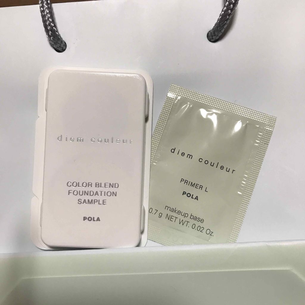 カラーブレンドファンデーション(旧)/ディエム クルール/パウダーファンデーションを使ったクチコミ（3枚目）