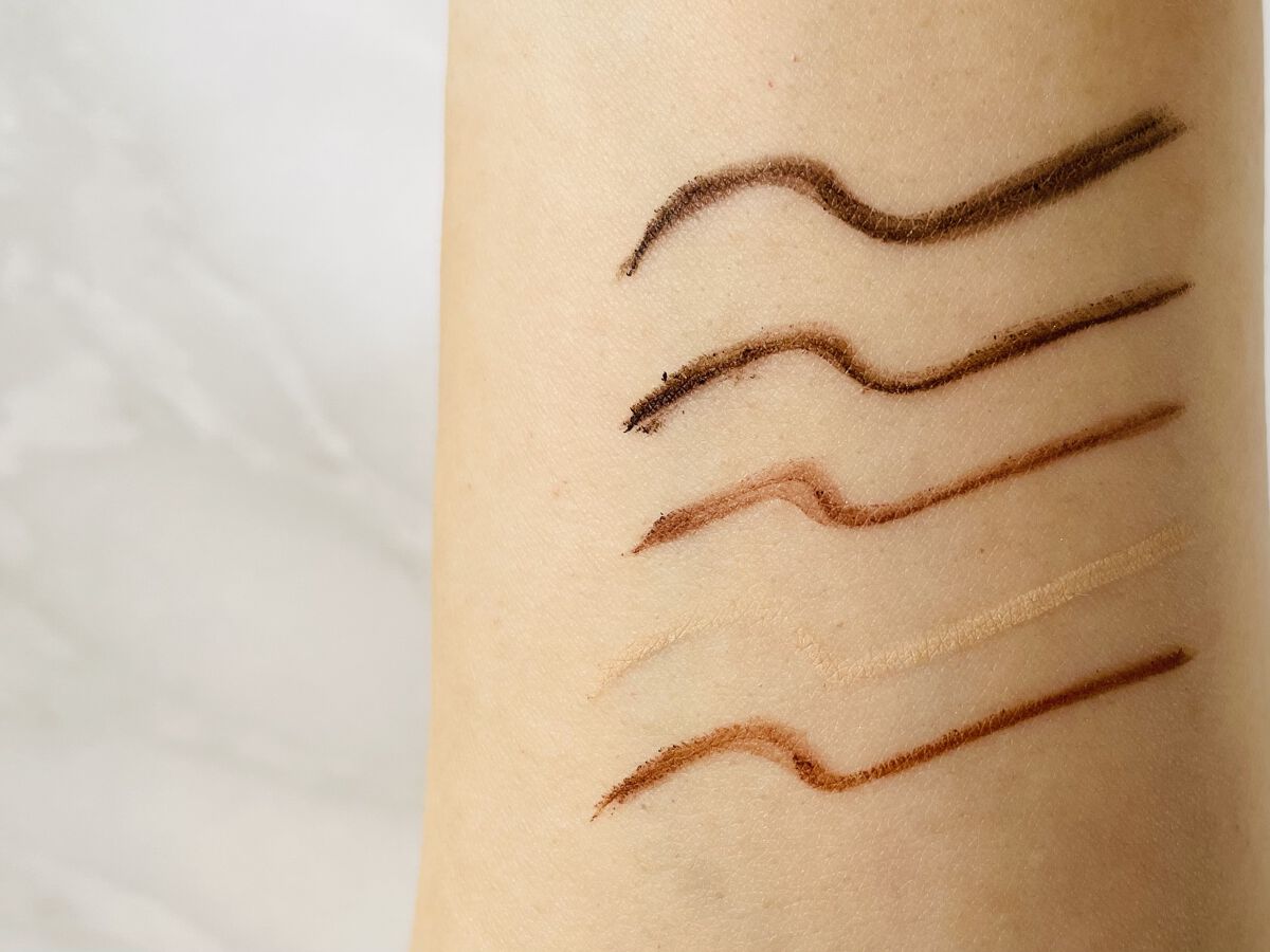 ニュアンスフル ペンシルライナー  NP02 チョコレート/excel/ペンシルアイライナーを使ったクチコミ（2枚目）