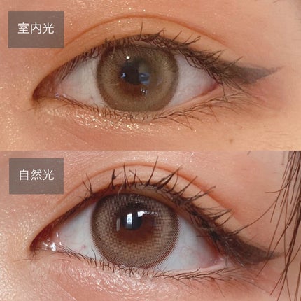 chuuLENS Milk&Tea 1day/chuu LENS/ワンデー(1DAY)カラコンを使ったクチコミ(4枚目)