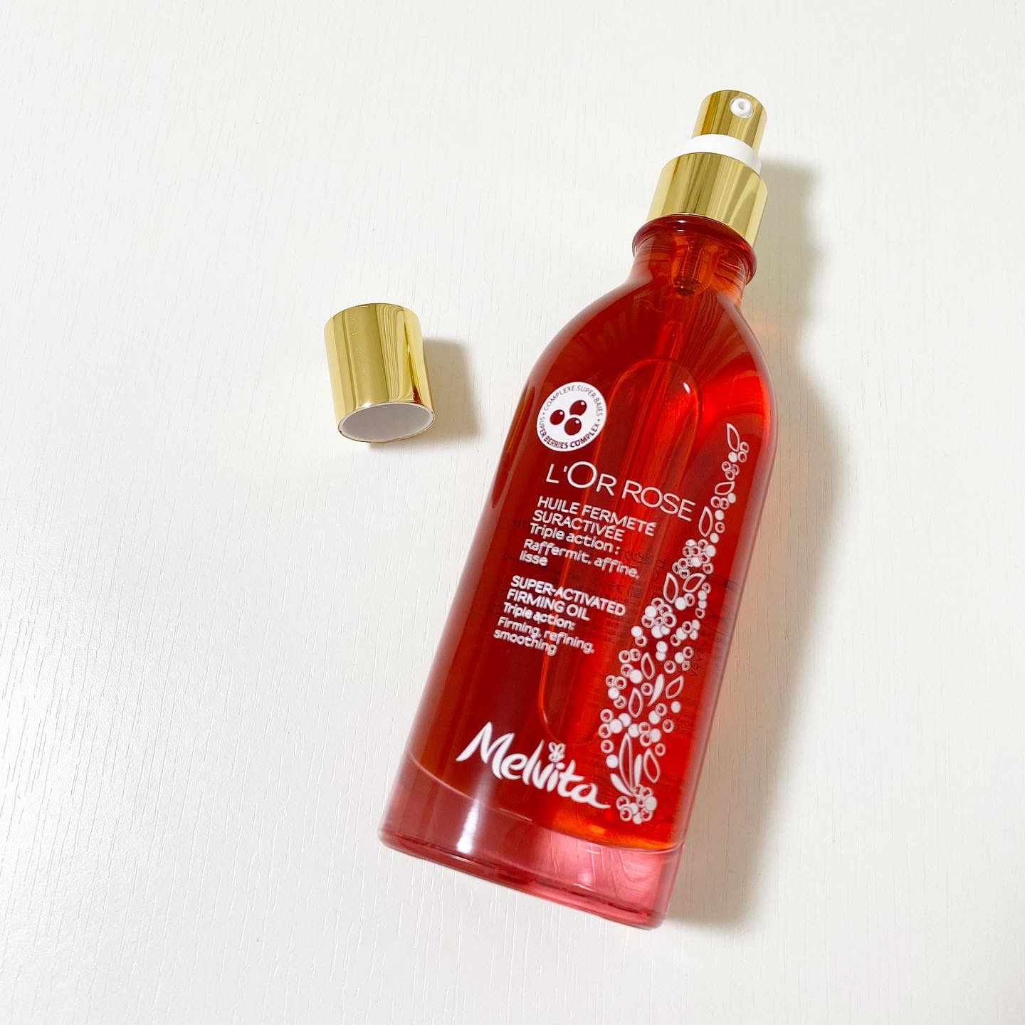 ロルロゼ ピンクフィット ボディオイル/Melvita/ボディオイルを使ったクチコミ（2枚目）