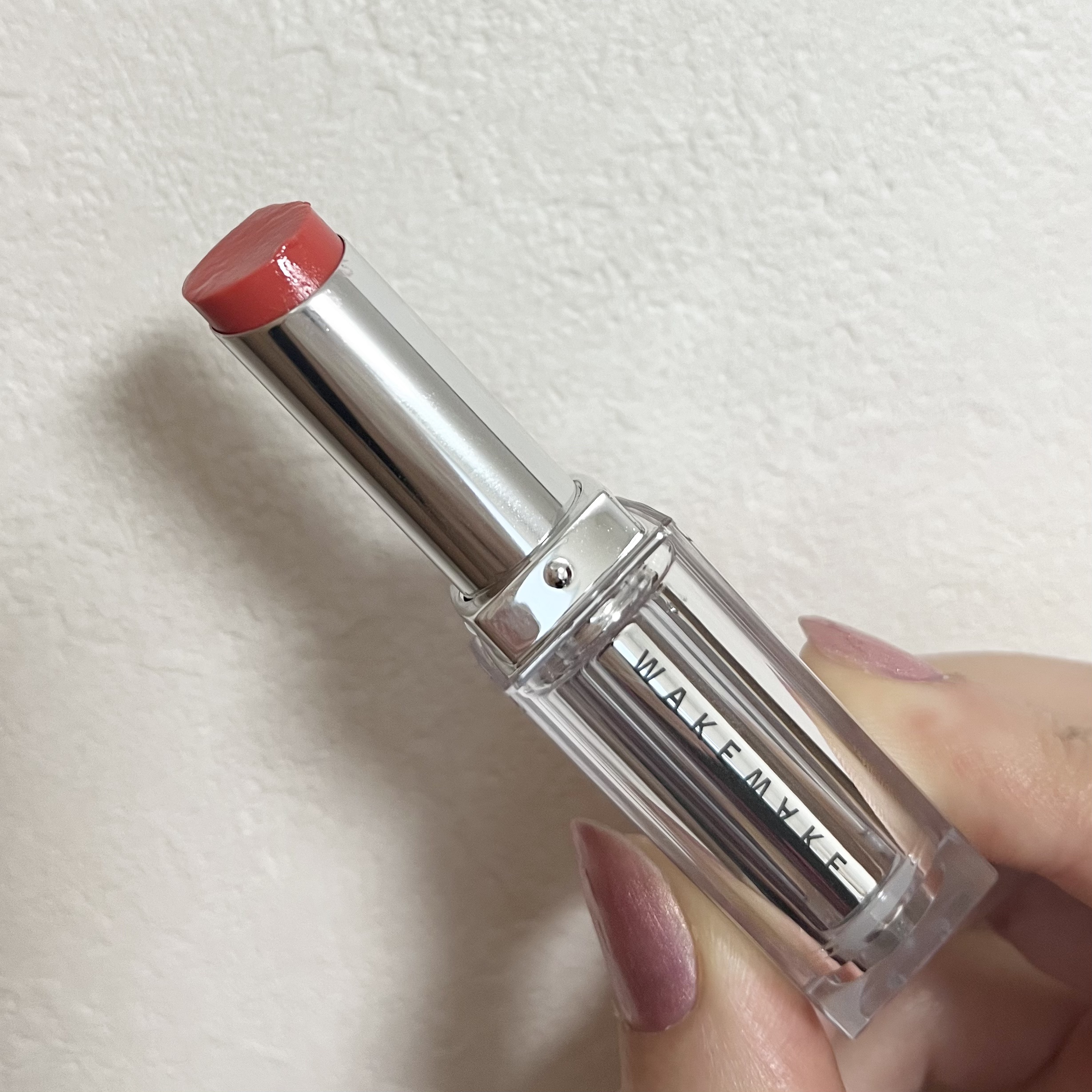 デュイジェルグレーズスティック/wakemake/口紅を使ったクチコミ（1枚目）