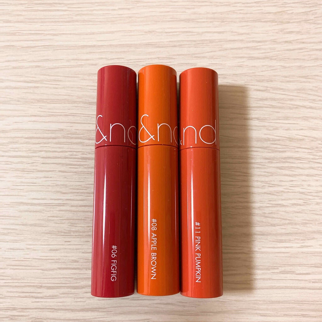 ジューシーラスティングティント/rom&nd/リップティントを使ったクチコミ(1枚目)