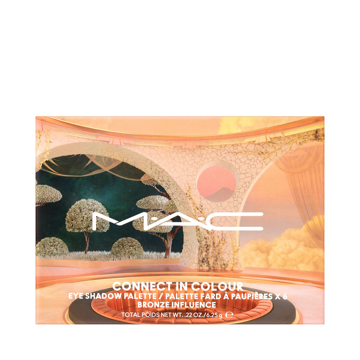 【未開封】MAC コネクトインカラーアイシャドウパレット ブロンズインフルエンス