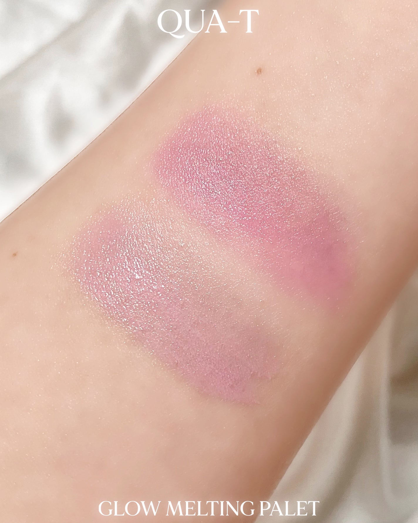 グロウメルティングパレット/QUA-T/ジェル・クリームチークを使ったクチコミ(4枚目)