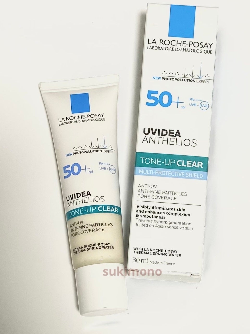 UVイデア XL プロテクショントーンアップ クリア/ラ ロッシュ ポゼ/化粧下地を使ったクチコミ(2枚目)