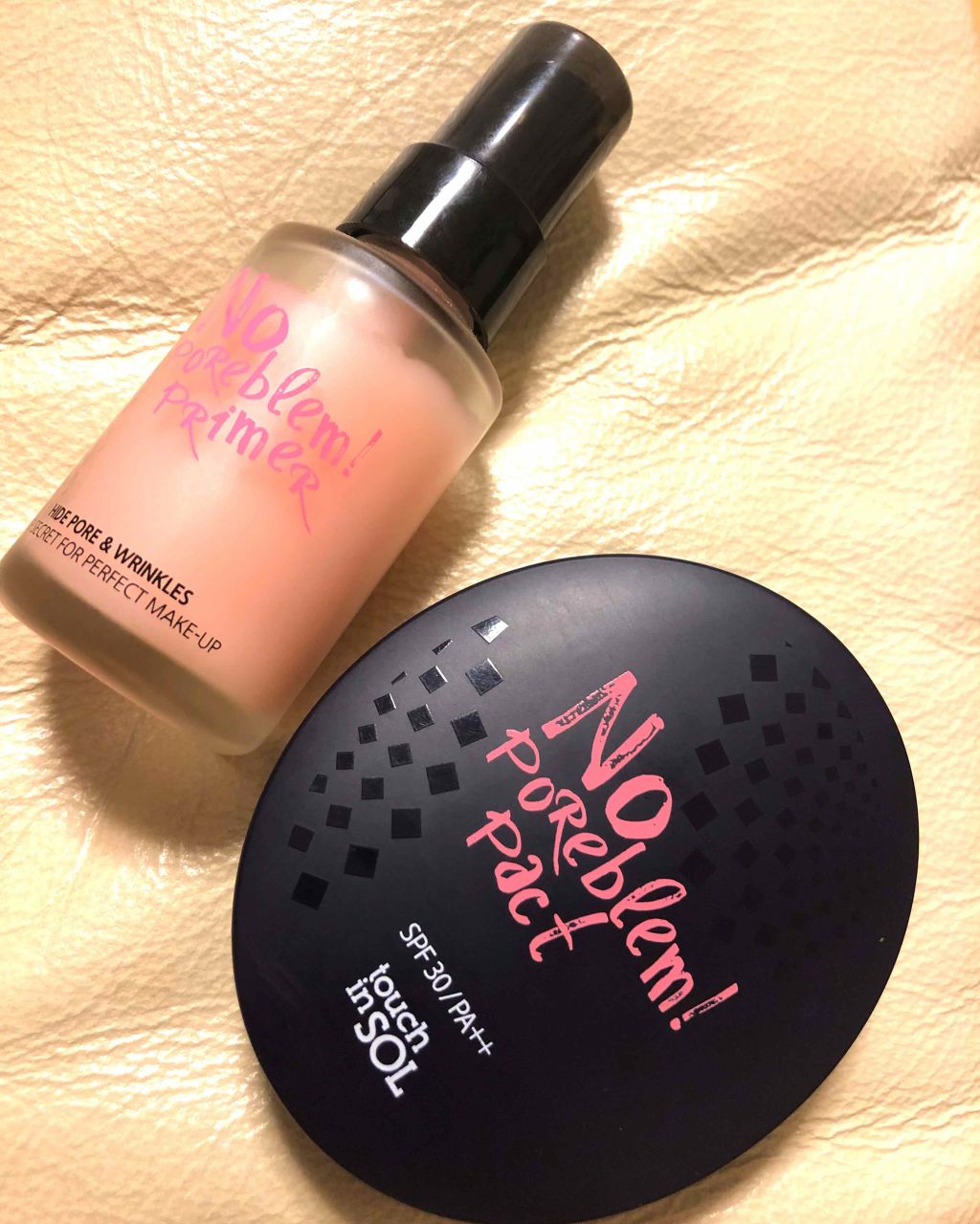 タッチインソール ノーポアブレムプライマー/touch in SOL /化粧下地を使ったクチコミ（1枚目）