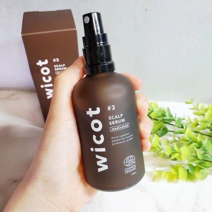 薬用スカルプセラム/wicot/頭皮ローションを使ったクチコミ(3枚目)