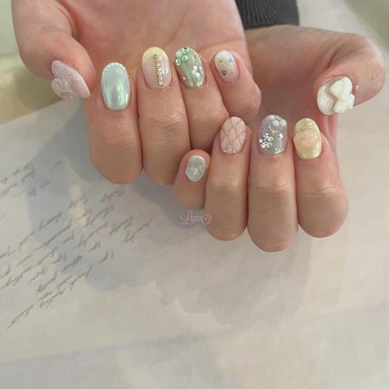 #ジェルネイル,#ワンカラーネイル,#ニュアンスネイル,#うるうるネイル,#ちゅるんネイル,#シンプルネイル,#パーツネイル,#透け感ネイル,#クリアネイル,#ぷっくりネイル,#ちぐはぐネイル,#韓国ネイル,#きらきらネイル,#うるつやネイル,#フレンチガーリーネイル,#ピンクネイル,#キルティングネイル,#ミラーネイルのネイルデザイン