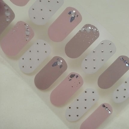 ジェルネイルシール/and U/ネイルシールを使ったクチコミ(2枚目)