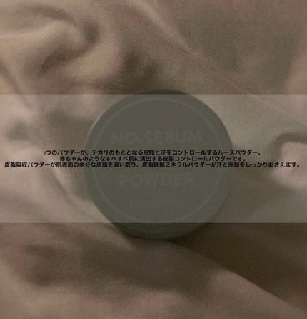 ノーセバム ミネラルパウダー N/innisfree/ルースパウダーを使ったクチコミ(2枚目)