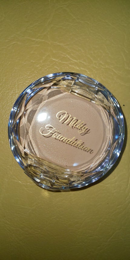 ミルキーファンデーション/DAISO/クリーム・エマルジョンファンデーションを使ったクチコミ(2枚目)