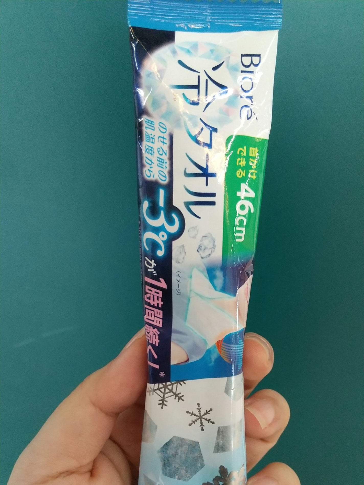 冷タオル 無香性/ビオレ/ボディシートを使ったクチコミ(1枚目)