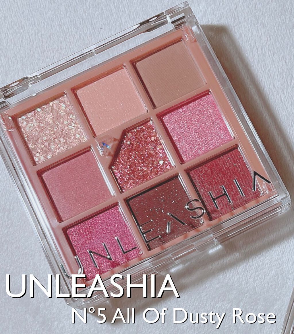 グリッターペディアアイパレット/unleashia/アイシャドウパレットを使ったクチコミ（1枚目）