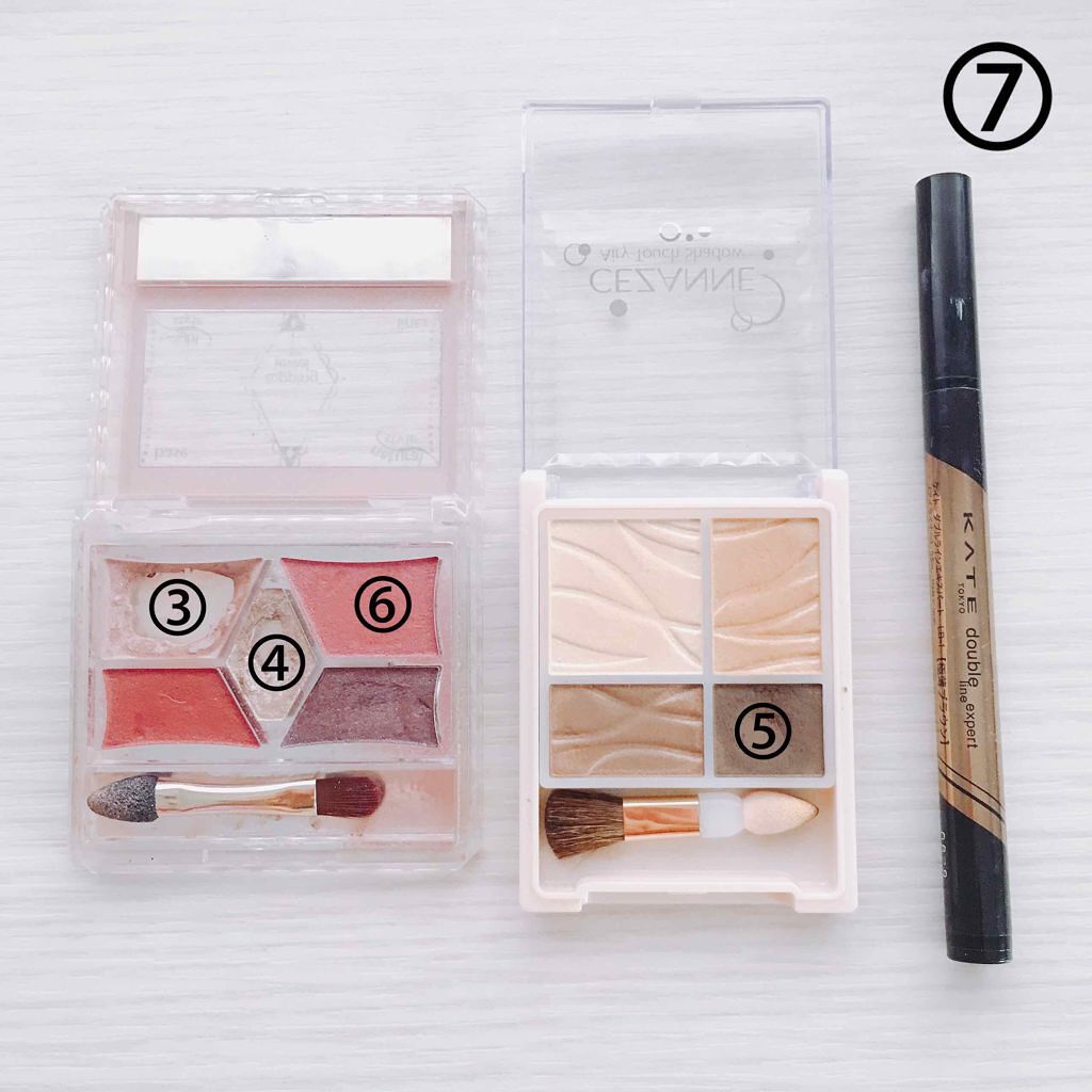 エアリータッチシャドウ/CEZANNE/アイシャドウパレットを使ったクチコミ（2枚目）