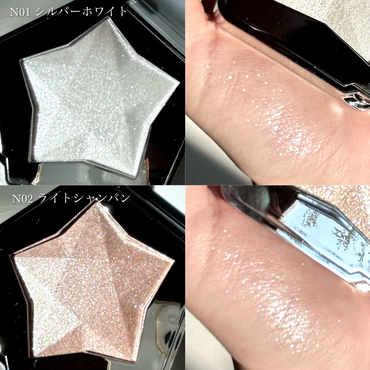 スターダストダイヤモンドハイライトパウダー/PERFECT DIARY/パウダーハイライトを使ったクチコミ(3枚目)