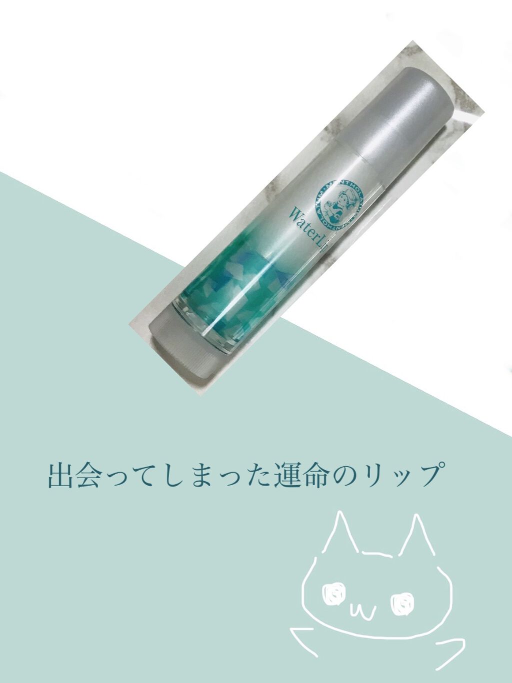 ウォーターリップ 無香料/メンソレータム/リップクリームを使ったクチコミ（1枚目）