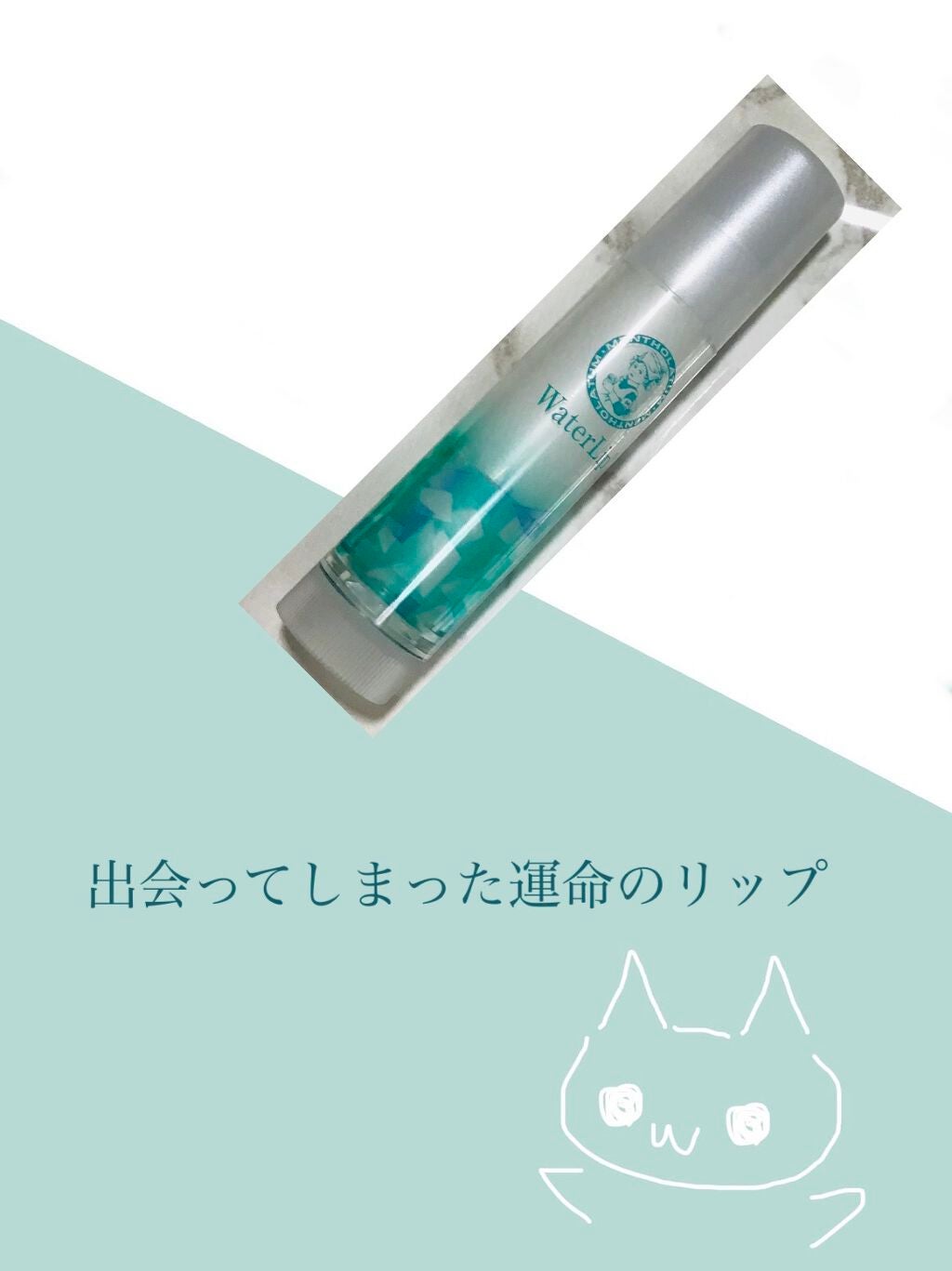 ウォーターリップ 無香料/メンソレータム/リップクリームを使ったクチコミ(1枚目)