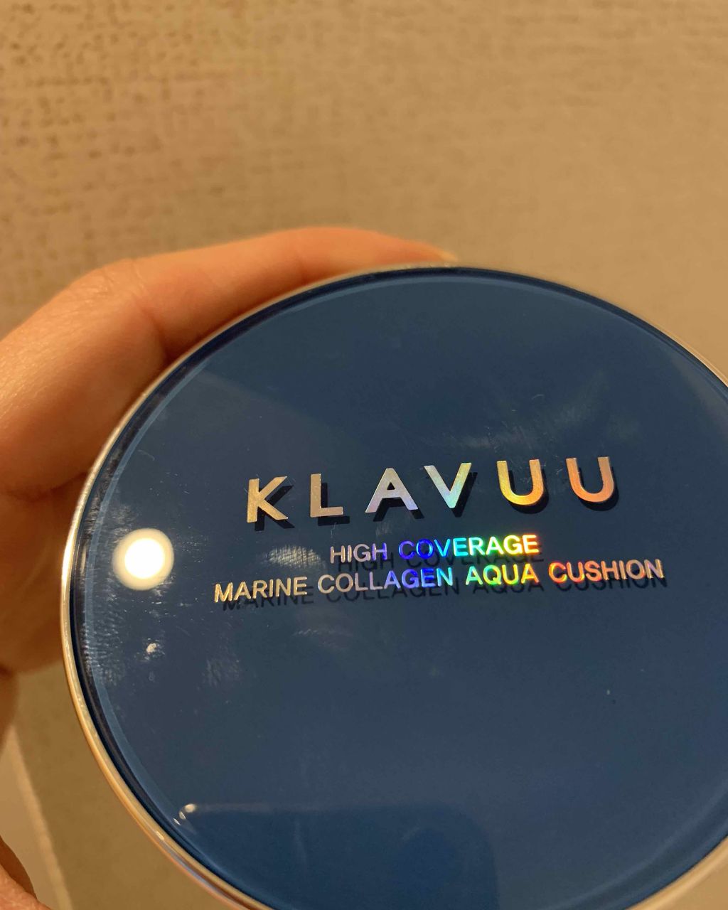 ブルーパールマリンコラーゲンアクアクッション/KLAVUU/クッションファンデーションを使ったクチコミ（1枚目）