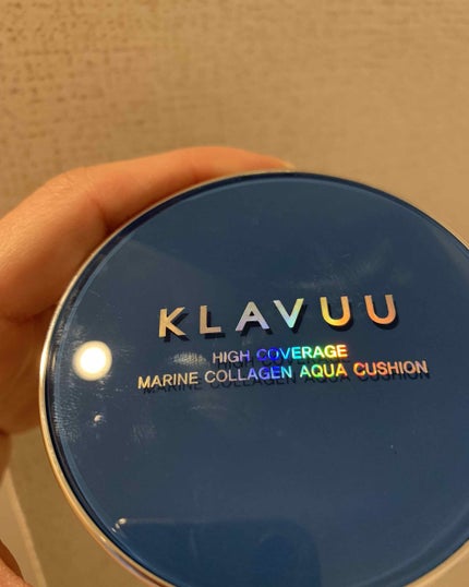 ブルーパールマリンコラーゲンアクアクッション/KLAVUU/クッションファンデーションを使ったクチコミ(1枚目)