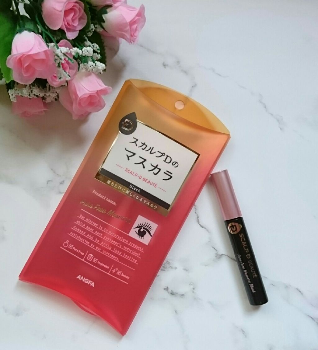 スカルプD ボーテ ピュアフリーマスカラ(ロング)/アンファー(スカルプD)/マスカラを使ったクチコミ(1枚目)