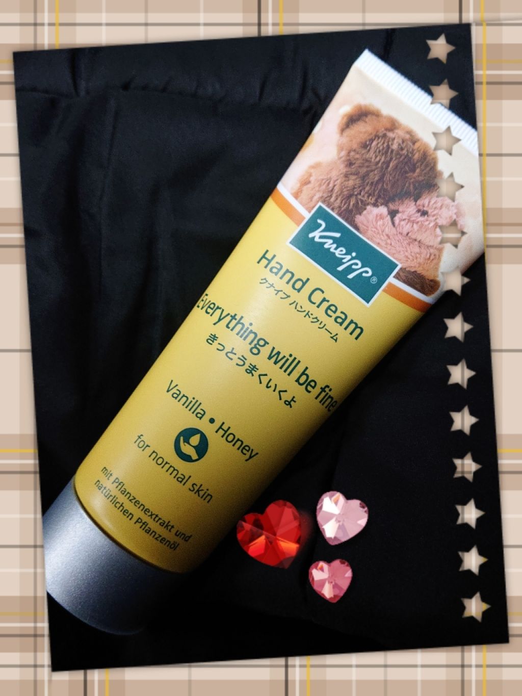 ハンドクリーム バニラ&ハニーの香り/クナイプ/ハンドクリームを使ったクチコミ(1枚目)
