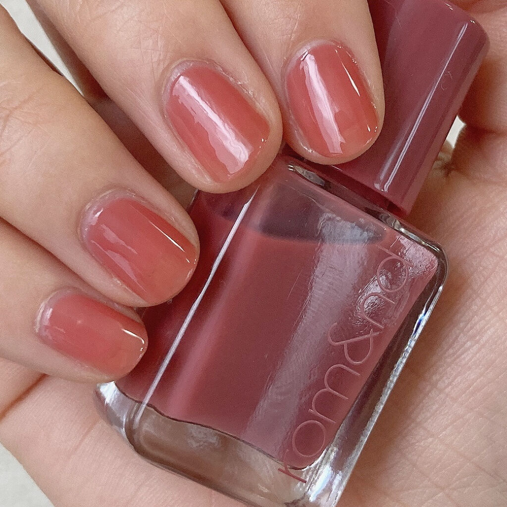 ムードペブルネイル/rom&nd/マニキュアを使ったクチコミ（3枚目）