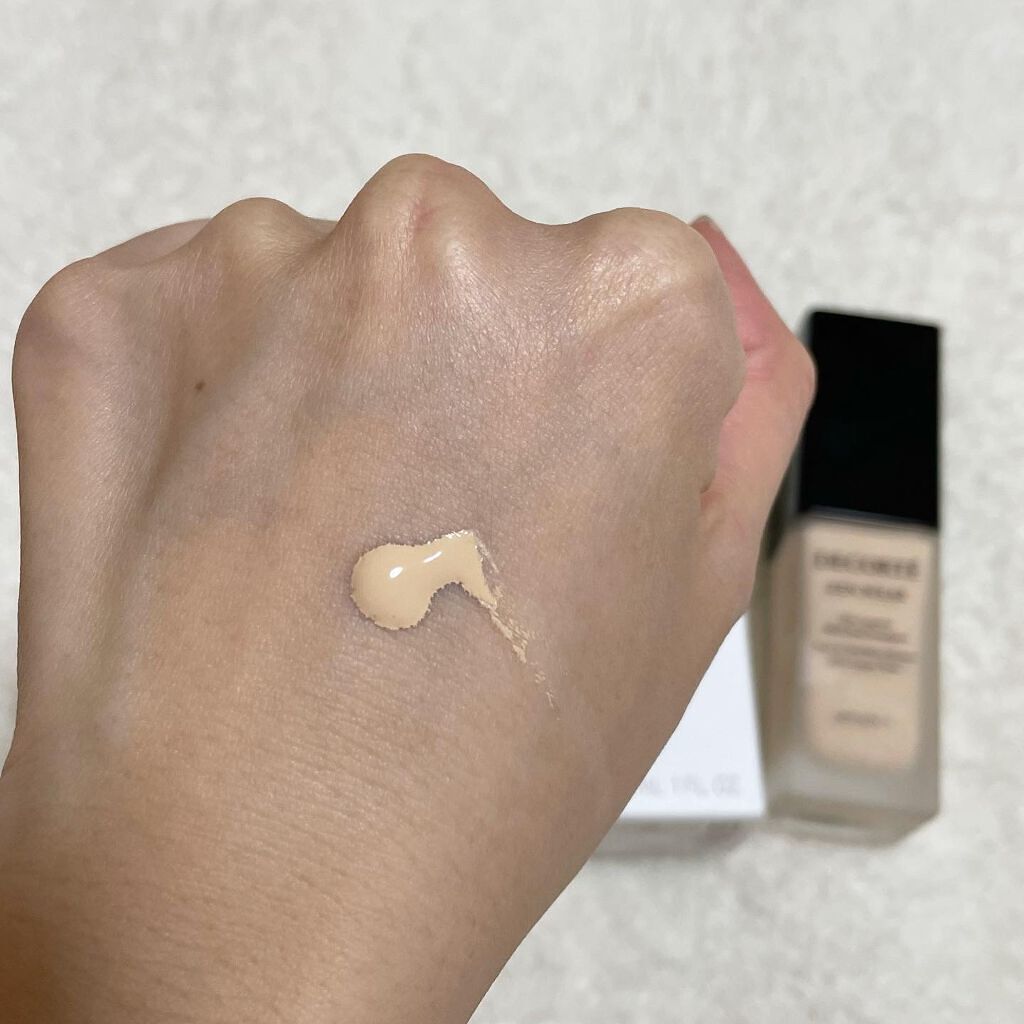 ゼン ウェア フルイド/DECORTÉ/リキッドファンデーションを使ったクチコミ(3枚目)