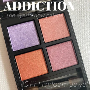 アディクション　ザ アイシャドウ パレット 011 Heirloom Jewel/ADDICTION/アイシャドウパレットを使ったクチコミ（1枚目）