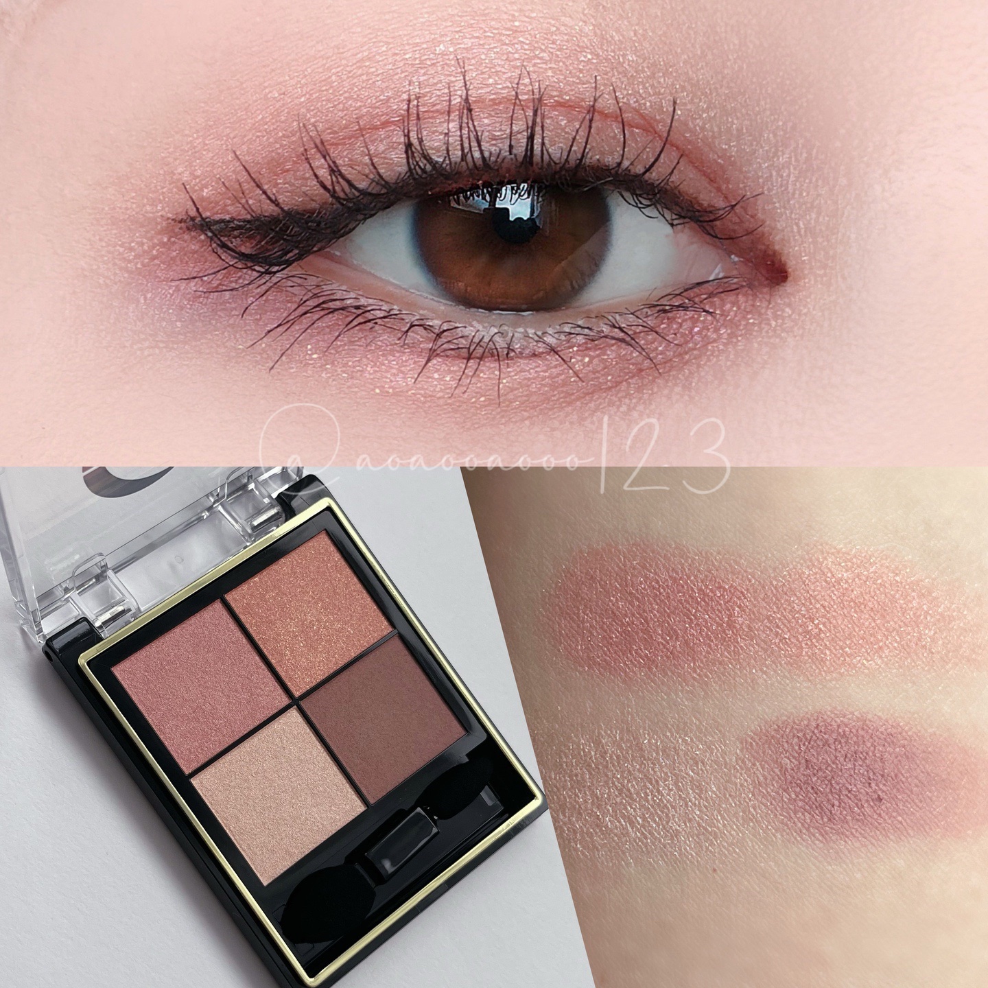 リアルクローズシャドウ/excel/アイシャドウパレットを使ったクチコミ（1枚目）