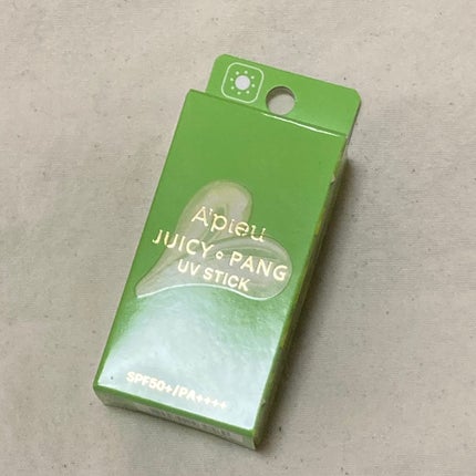 アピュー ジューシーパン UVスティック/A’pieu/日焼け止め・UVケアを使ったクチコミ(4枚目)