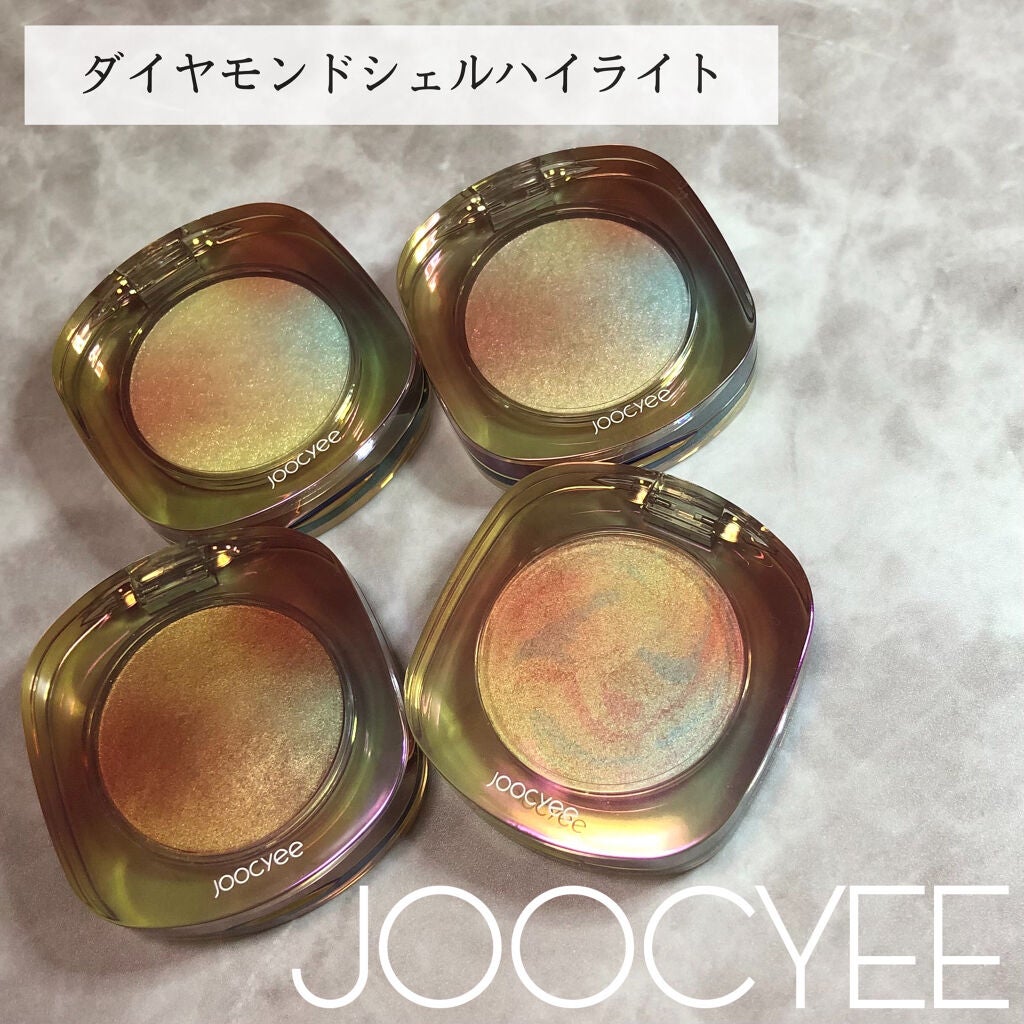 ダイヤモンドシェルハイライト/Joocyee/パウダーハイライトを使ったクチコミ(1枚目)