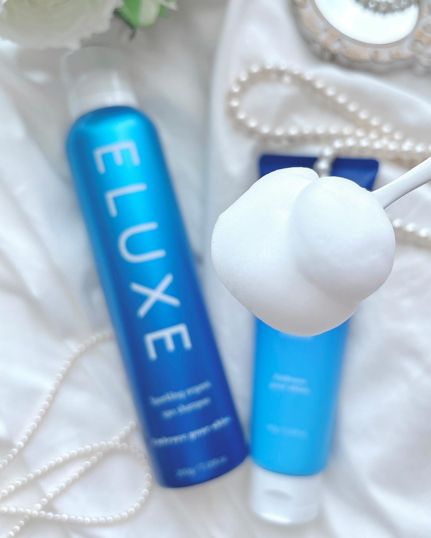 スパークリング オーガニック スパ シャンプー/ELUXE /市販シャンプーを使ったクチコミ（2枚目）