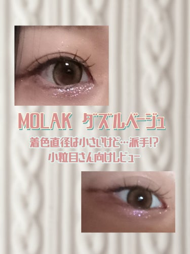 MOLAK 1day ダズルベージュ/MOLAK/ワンデー（１DAY）カラコンの画像