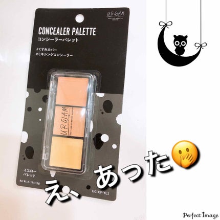 UR GLAM CONCEALER PALETTE/U R GLAM/パレットコンシーラーを使ったクチコミ(1枚目)