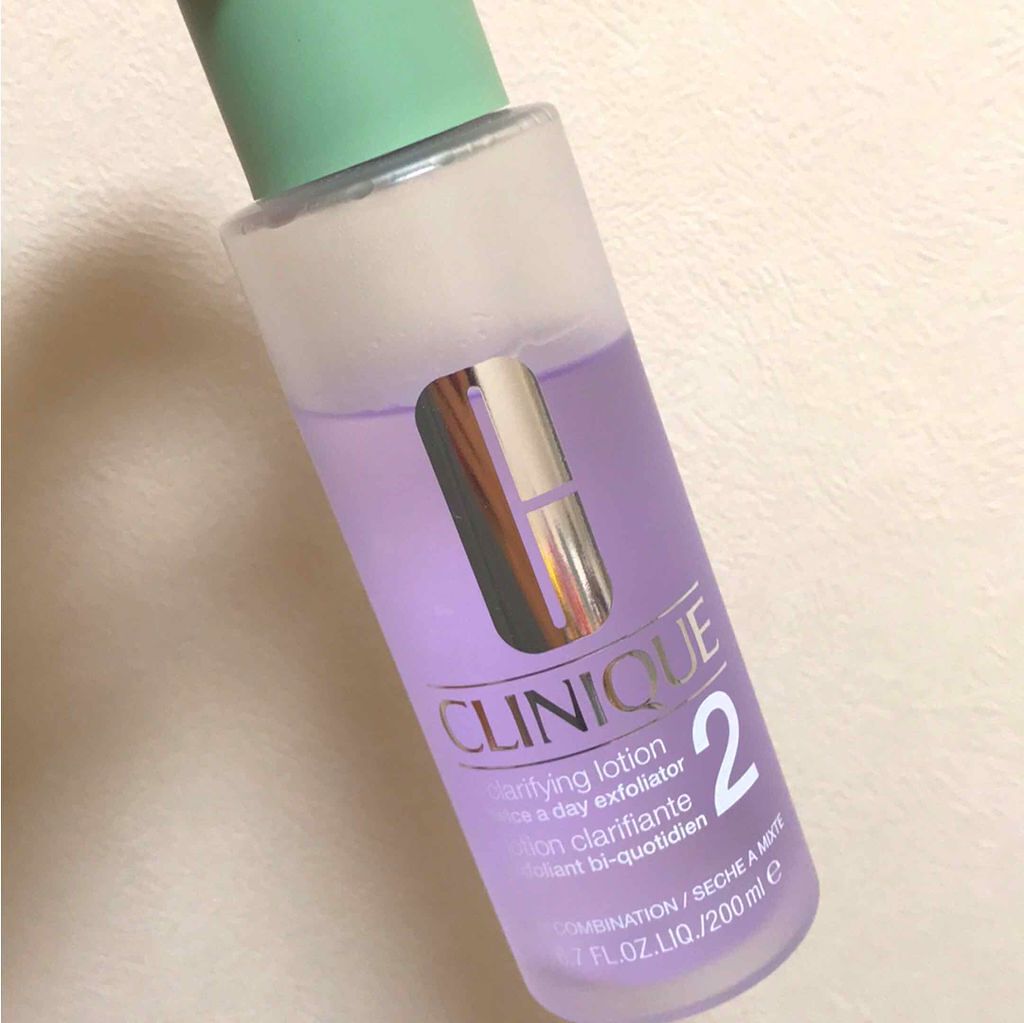 クラリファイング ローション 2/CLINIQUE/拭き取り化粧水を使ったクチコミ(1枚目)