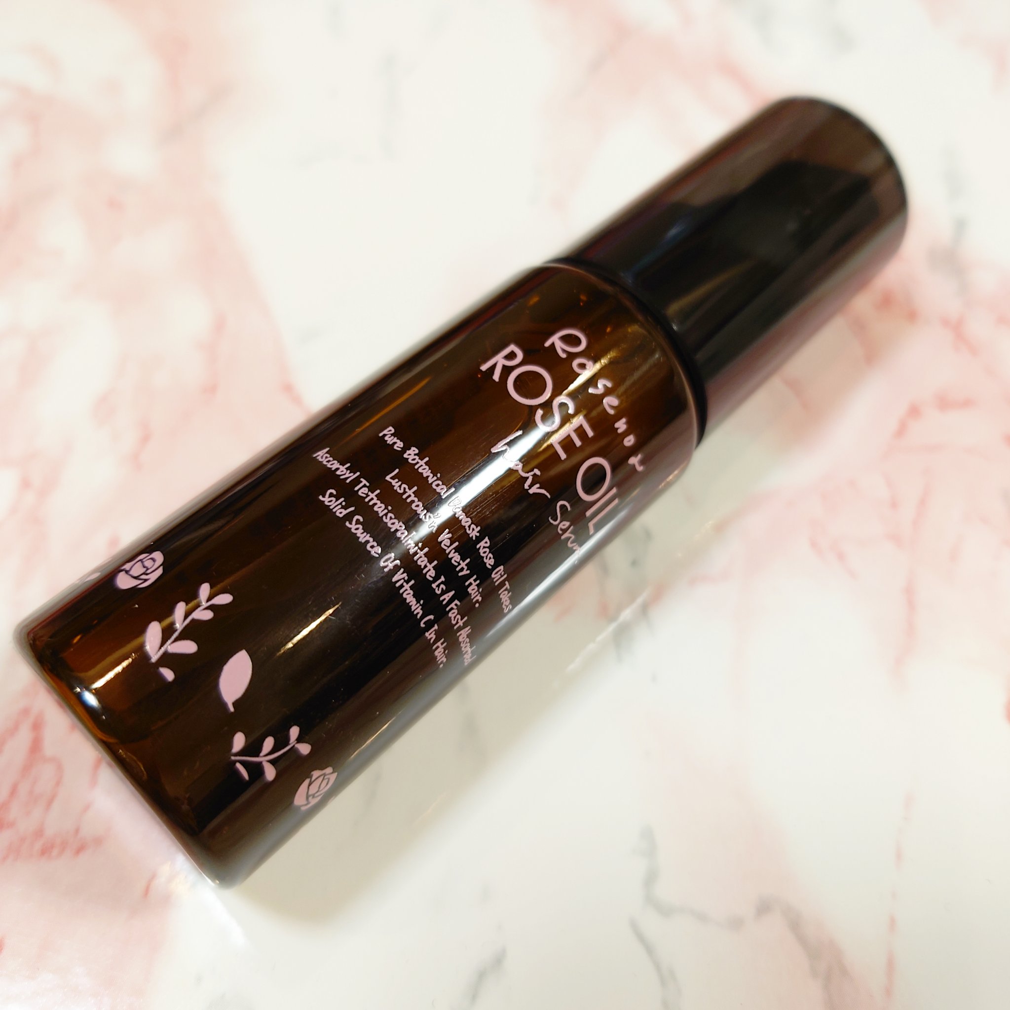 ロゼノア 集中補修オイルセラム/黒ばら本舗/ヘアオイルを使ったクチコミ（2枚目）