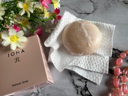 イオナR リフレッシュソープ/イオナR (イオナアール)/洗顔石鹸を使ったクチコミ(3枚目)