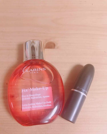 フィックス メイクアップ/CLARINS/ミスト状化粧水を使ったクチコミ（1枚目）