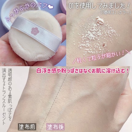 ルース パウダー/DAISY DOLL by MARY QUANT/ルースパウダーを使ったクチコミ(4枚目)