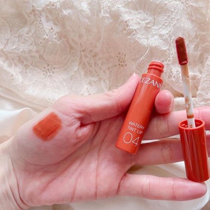 ウォータリーティントリップ/CEZANNE/リップティントを使ったクチコミ(6枚目)