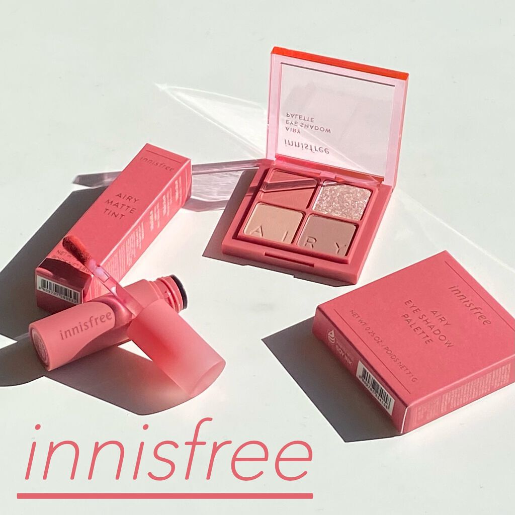 エアリー アイパレット/innisfree/アイシャドウパレットを使ったクチコミ(1枚目)