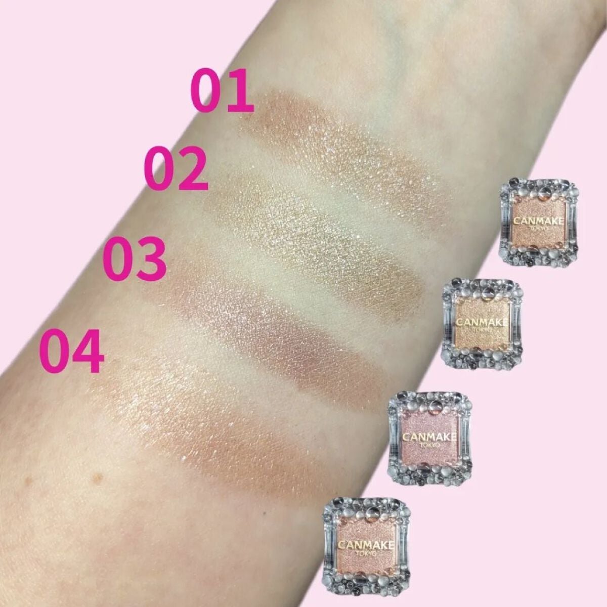 シティライトアイズ/キャンメイク/アイシャドウを使ったクチコミ(3枚目)