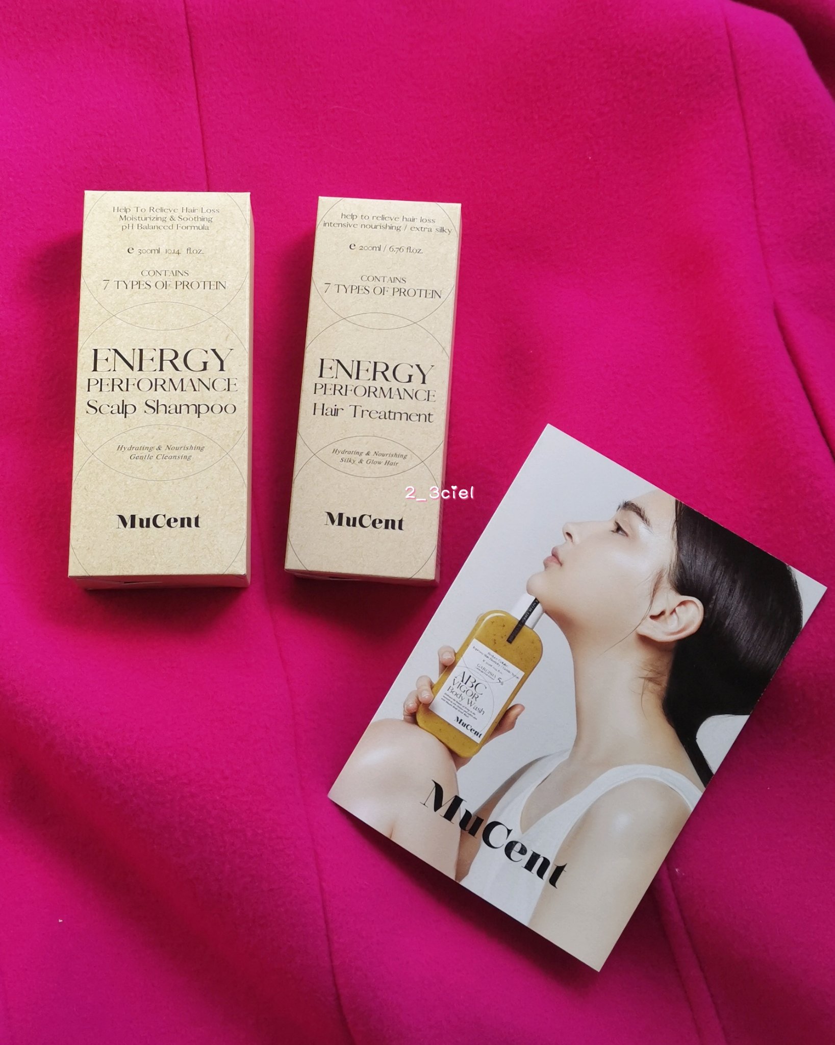 エナジーパフォーマンス スカルプシャンプー / ヘアトリートメント/MuCent/市販シャンプーを使ったクチコミ（3枚目）