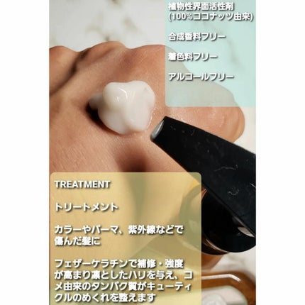 Daiko Tifa by Padomari herb soap/treatment/Tifa by Padomari/サロンシャンプーを使ったクチコミ(3枚目)