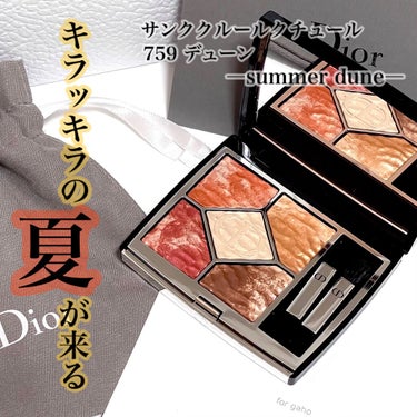 サンク クルール クチュール ＜サマー デューン＞/Dior/パウダーアイシャドウを使ったクチコミ（1枚目）