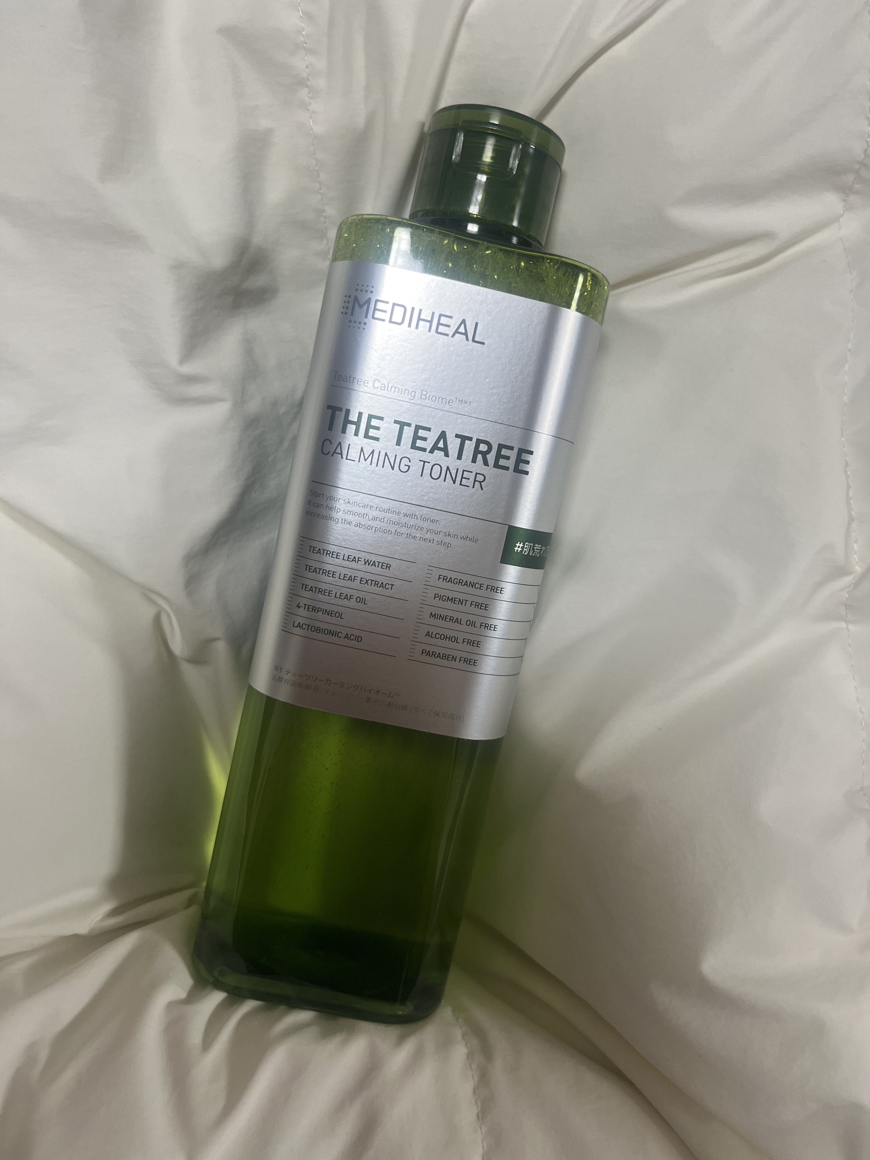 THE ティーツリー カーミング トナー/MEDIHEAL/化粧水を使ったクチコミ（1枚目）