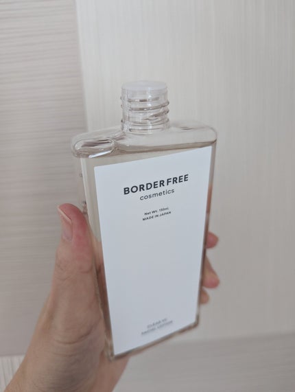 クリアVCフェイシャルローション/BORDER FREE cosmetics/化粧水を使ったクチコミ(2枚目)
