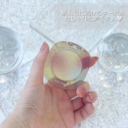 ダイヤモンドシェルハイライト/Joocyee/パウダーハイライトを使ったクチコミ(3枚目)
